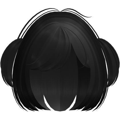 ♡ ⸝⸝՞ 🦴 cutecore neko  hairstyle in black 