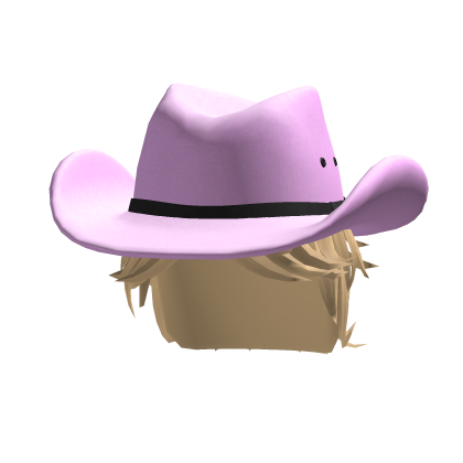 Messy Hair + Cowboy Hat