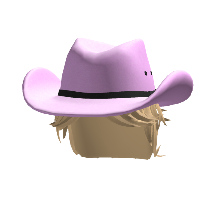 Messy Hair + Cowboy Hat