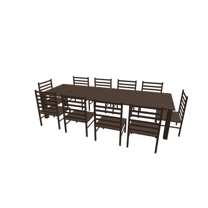 Generic Wooden Table Set