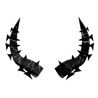 [$] Black Demon Horns
