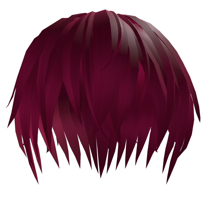 Emo Messy Anime Noy Ghoul Dark red Hair