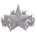 Pink Star Crown