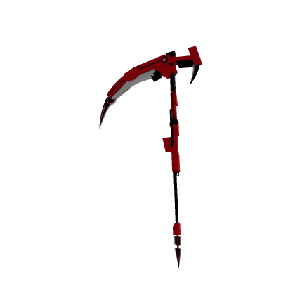 red scythe anime ruby halloween blood knife blade