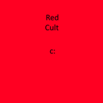 We Are The Red Cult.