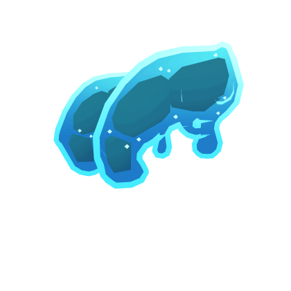 Blue Slimey Horns Roblox item