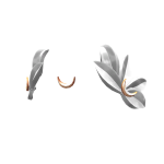 Moon Crystal Petals - White