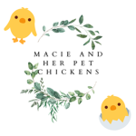 Macie And Her Pet Chickens