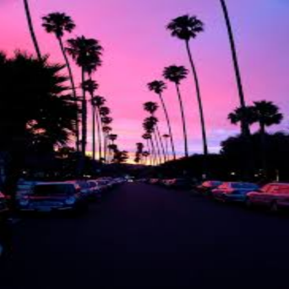 Purple Sunset Roblox decal
