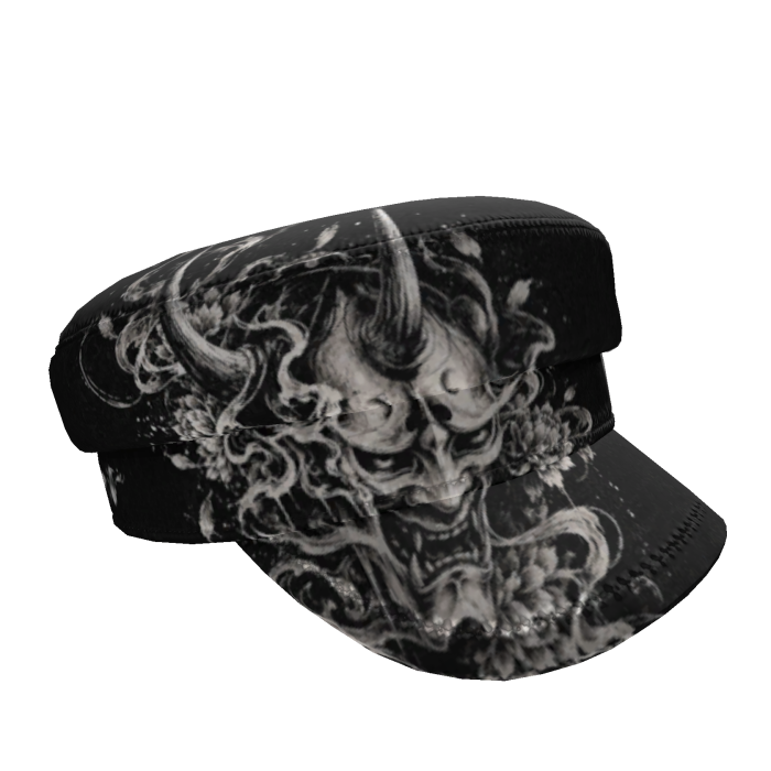 (New) Black Beret Hat Japanese Vkei Y2k