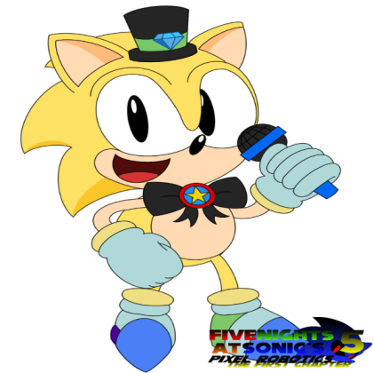 Origin Sonic (Pixel Robotics) Roblox decal