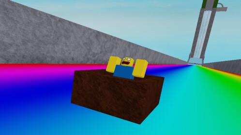 Slide down Giant Toilet!