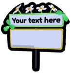 Flower Sign