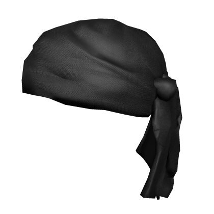 [GK] BLACK SCARF / DURAG ADD ON BLK Roblox item