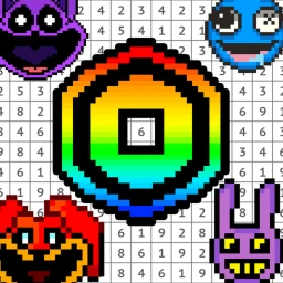 Сан бойынша бояу ❤️ ең жақсы пиксель өнері icon