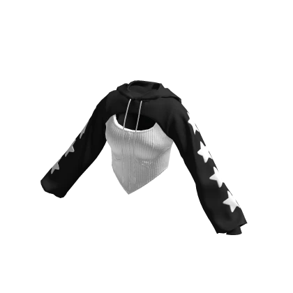 Hoodie crop top roblox outlet