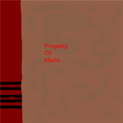 Mario hammar FIXXED TEXT Roblox decal