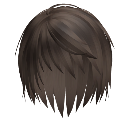 Brown Gothic Cute Anime Short Emo Note Hair