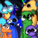 I love green from rainbow friends
