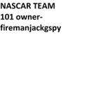 Nascar team 101