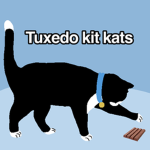 the tuxedo kit kats