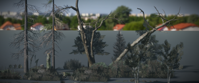 CoD MWR Hunted Mission Foliage Pack preview 3