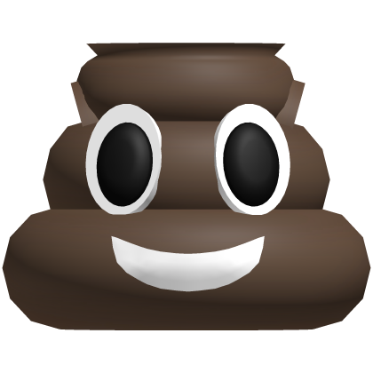 funny smiling poop emoji costume Roblox item