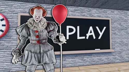 RUN FROM PENNYWISE! (SCARY OBBY)
