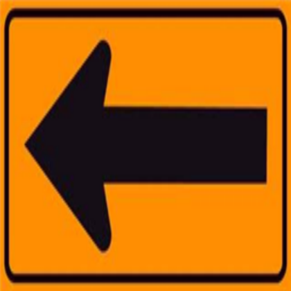 sign arow Roblox decal