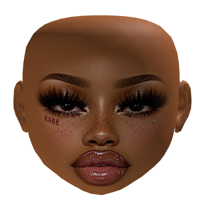 Rare Baddie Mesh Make Up 