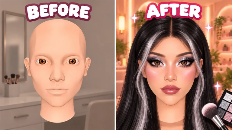 How Makeup Salon works: Makeup Salon screenshot
