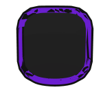 Purple Glitch Head