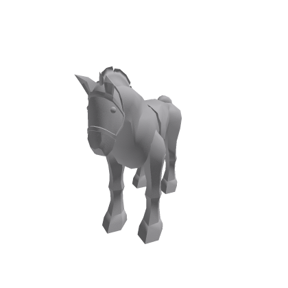 LE Horse Base with tack