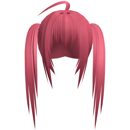 ʚ cute chibi moe long hot pink pigtails ɞ Roblox item