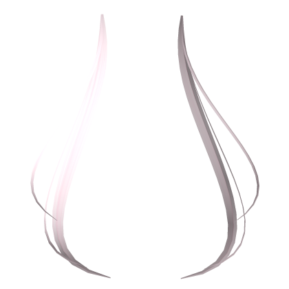 long back ribbons pastel pink
