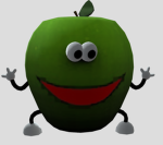 Dancing Green Apple.