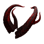 Crimson Celestial Horns