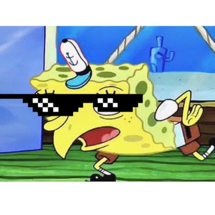 Spongebob mEMe Roblox decal