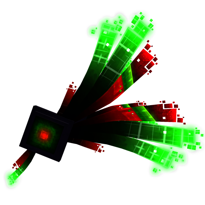 👾  1x1x1x1's Cyber Fragment Headset [Glowing]
