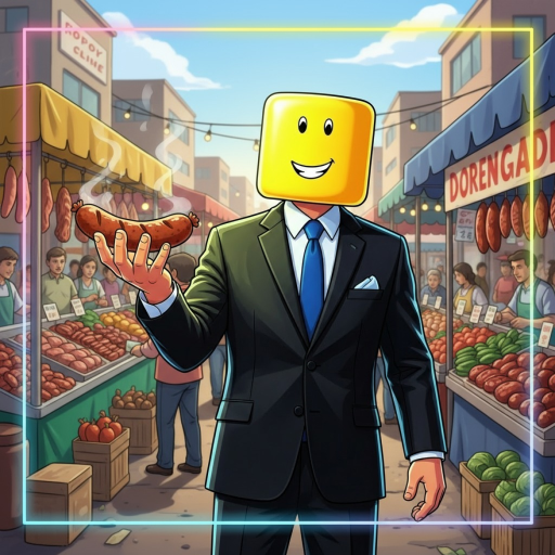 Sausage Factory Tycoon 🌭👑 official Roblox game thumbnail