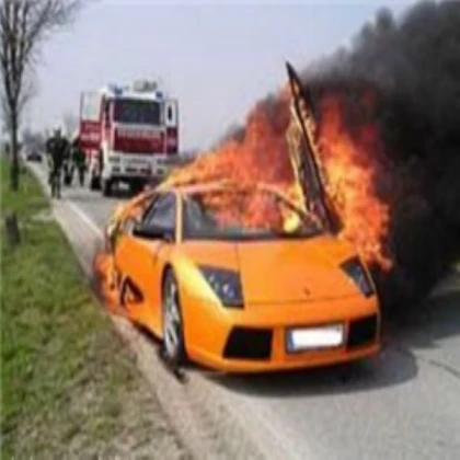 OH EM GEE LAMBORGINI ON FIRE!!!
