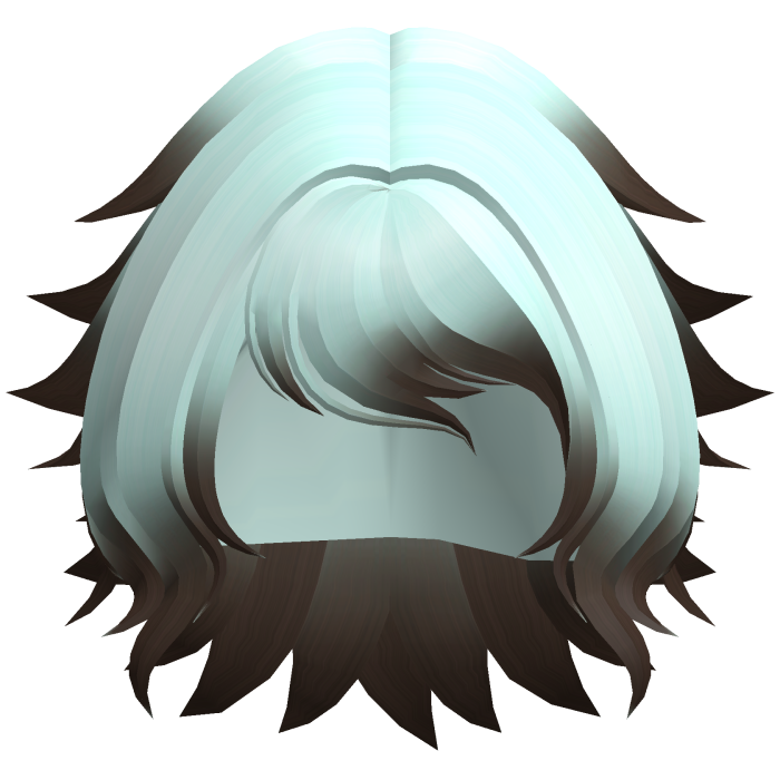 Messy Fluffy Bob Hair (ChocomintOmbre)