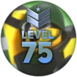 Level 75 Roblox badge thumbnail