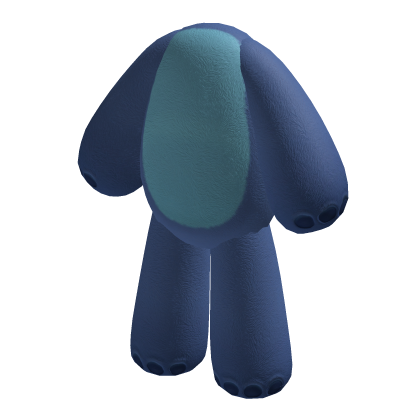 Giant Blue Furry Alien Suit