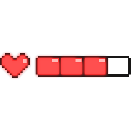 Emissive Pixel Health Bar