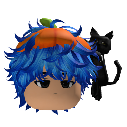 Cobalt Hallow Hair Roblox item