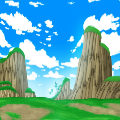 Cell games Arena Skybox Roblox decal