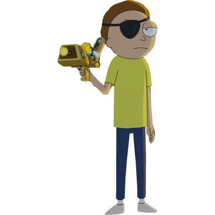 Evil Morty Cutout Roblox item