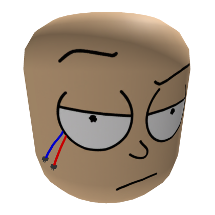 evil morty head Roblox item