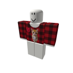 El gato red & black plaid shirt